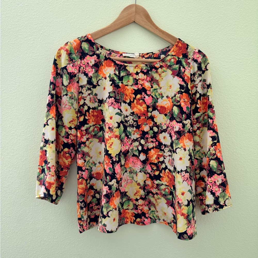 Floral Print Women's Top